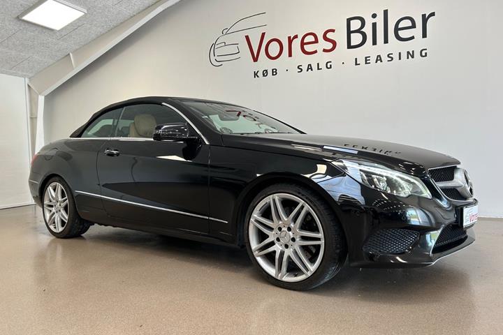 Sort Mercedes E400 fra 2014
