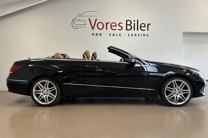 Sort Mercedes E400 fra 2014