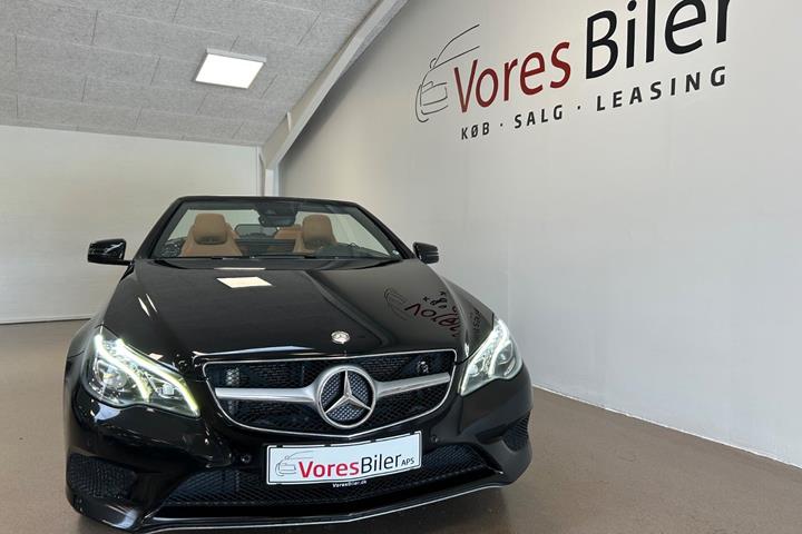 Sort Mercedes E400 fra 2014