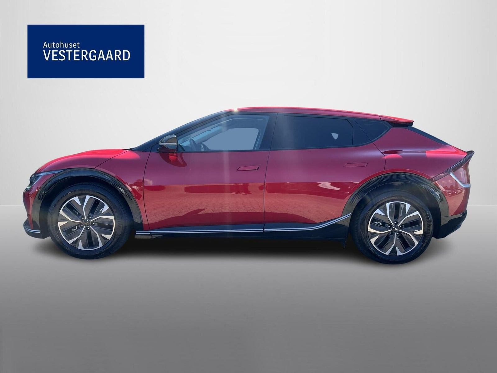 Rød Kia EV6 fra 2024
