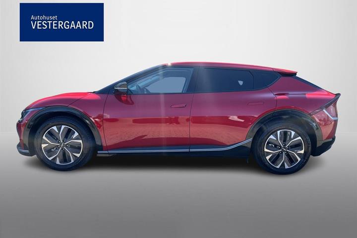 Rød Kia EV6 fra 2024
