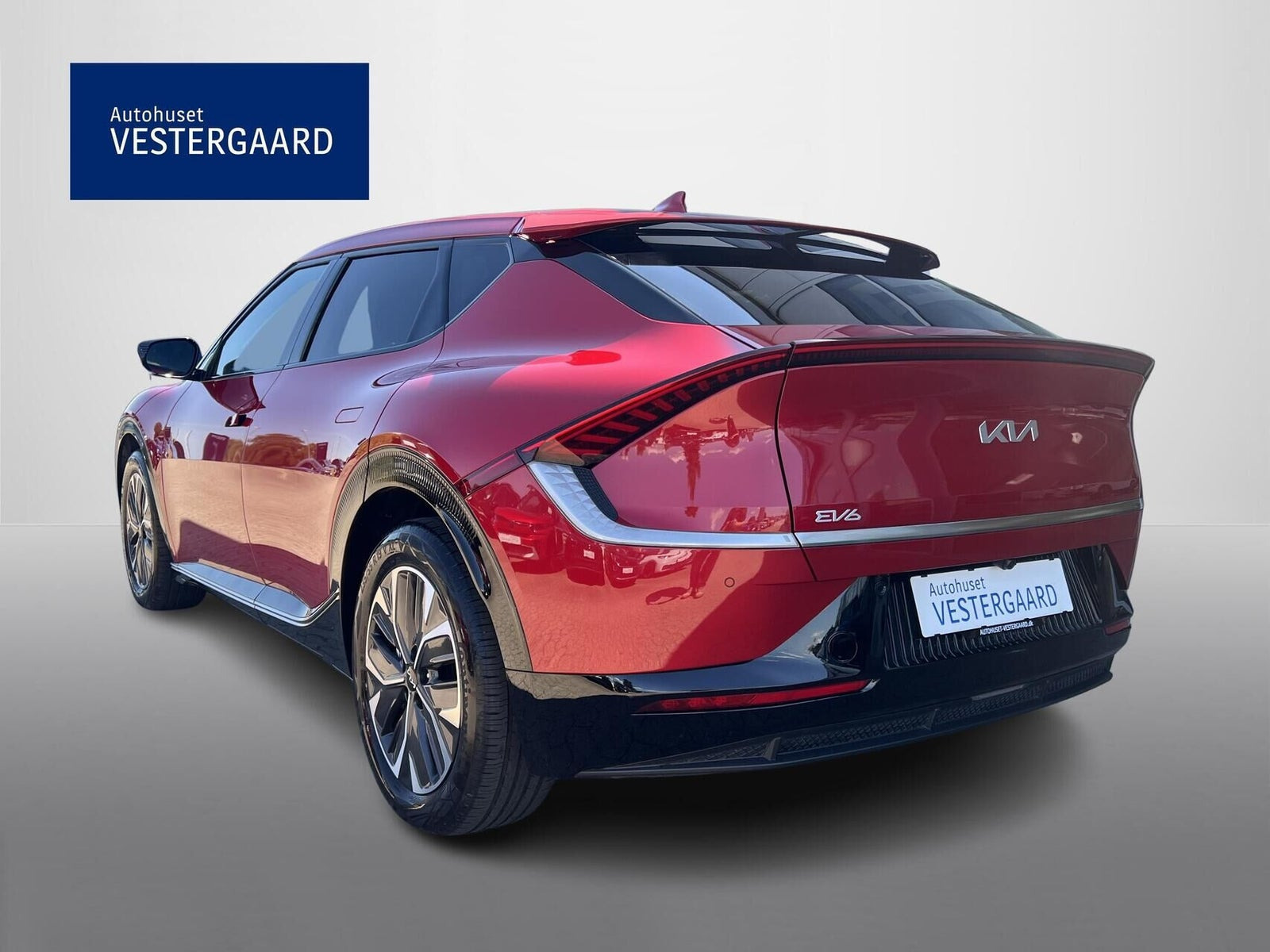 Rød Kia EV6 fra 2024