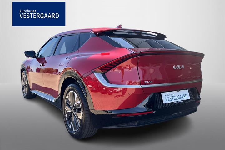 Rød Kia EV6 fra 2024