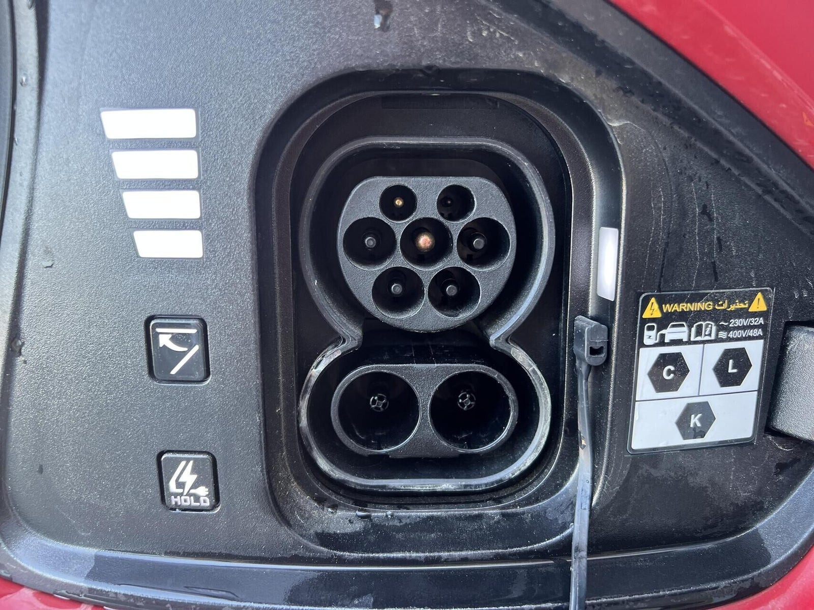Rød Kia EV6 fra 2024