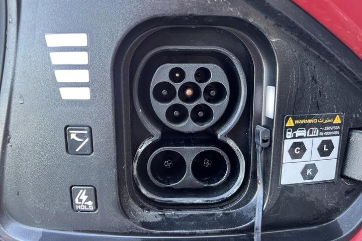Rød Kia EV6 fra 2024