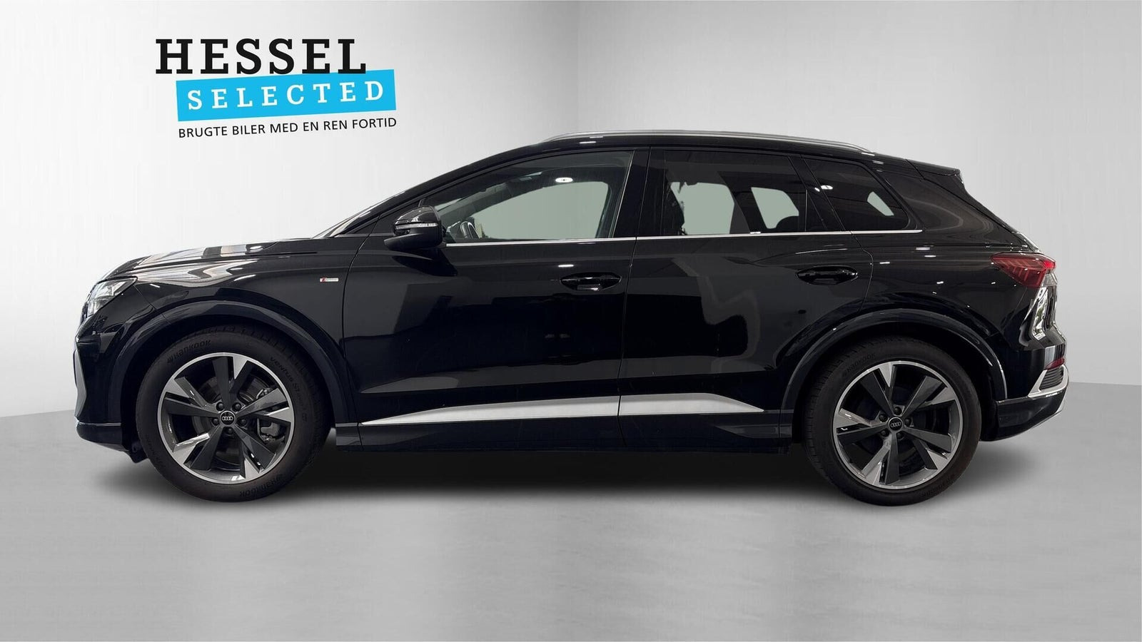 Sort Audi Q4 e-tron fra 2025