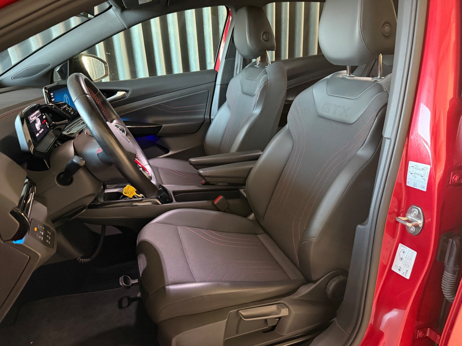 Rød VW ID.4 fra 2023