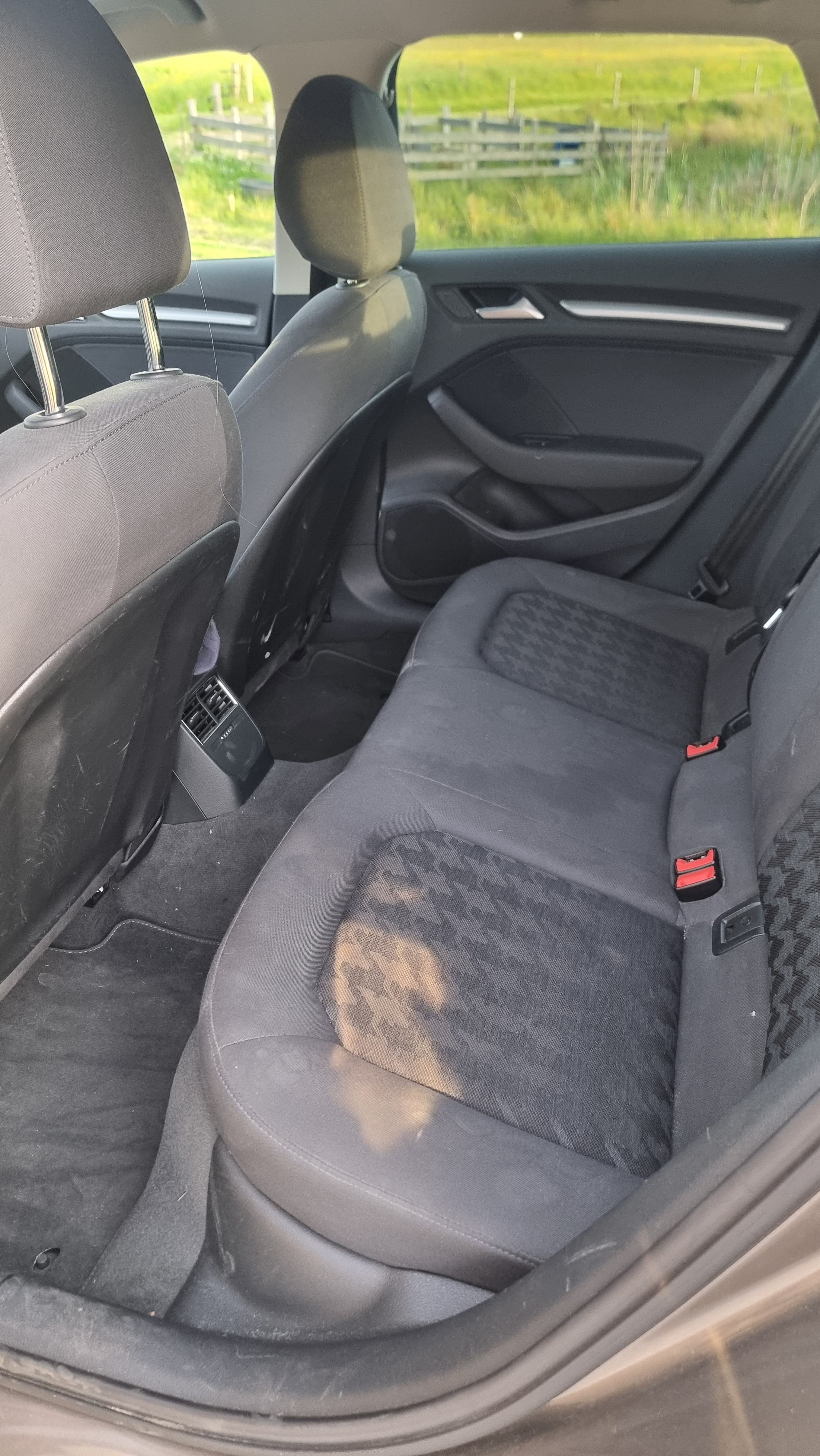 Grå Audi A3 Sportback fra 2015
