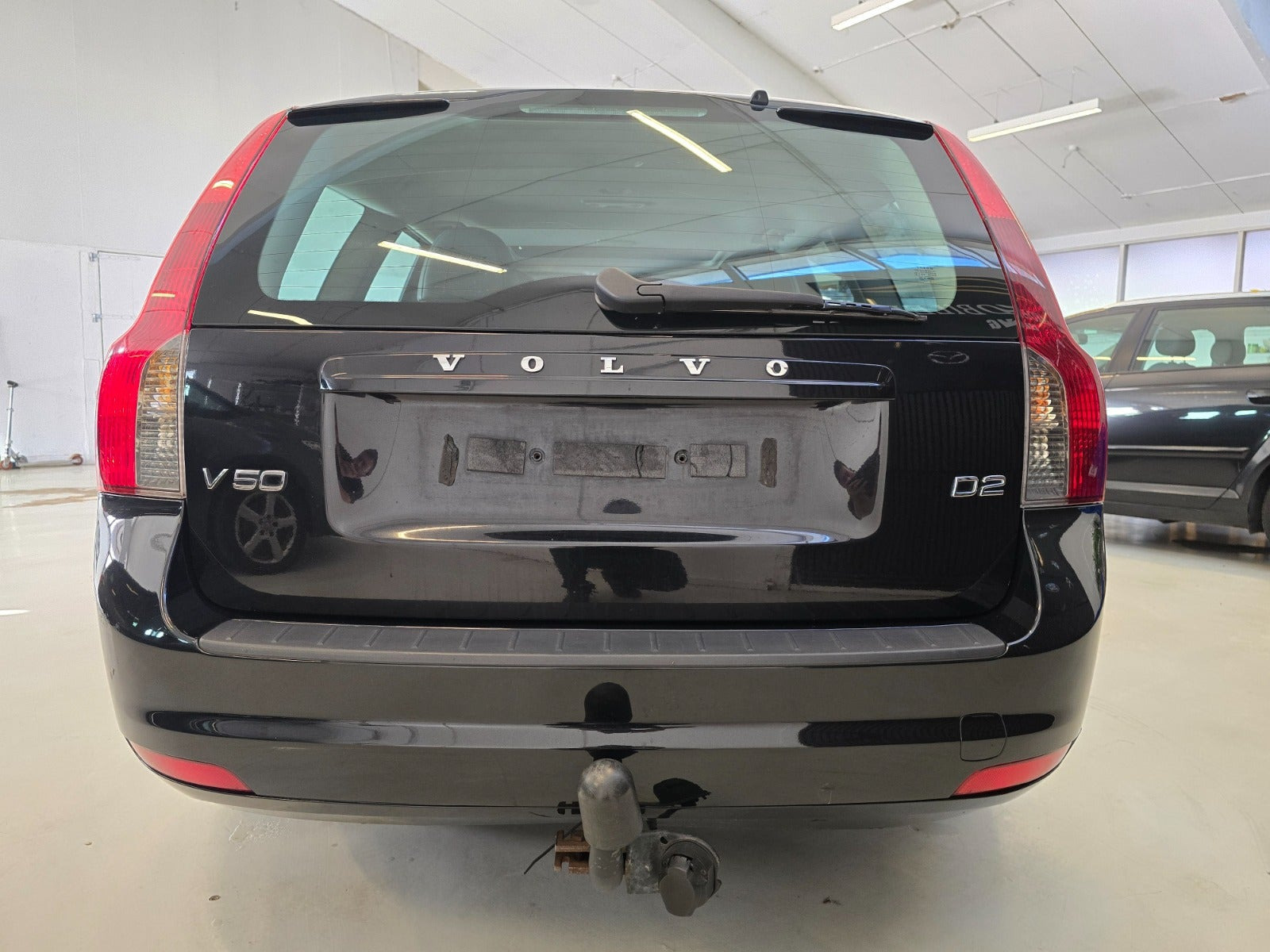Sort Volvo V50 fra 2011