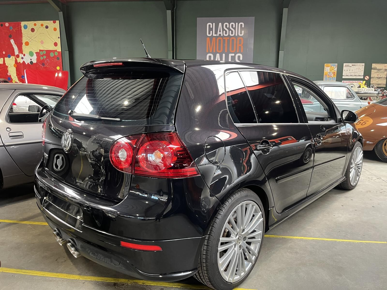 Sort VW Golf fra 2007