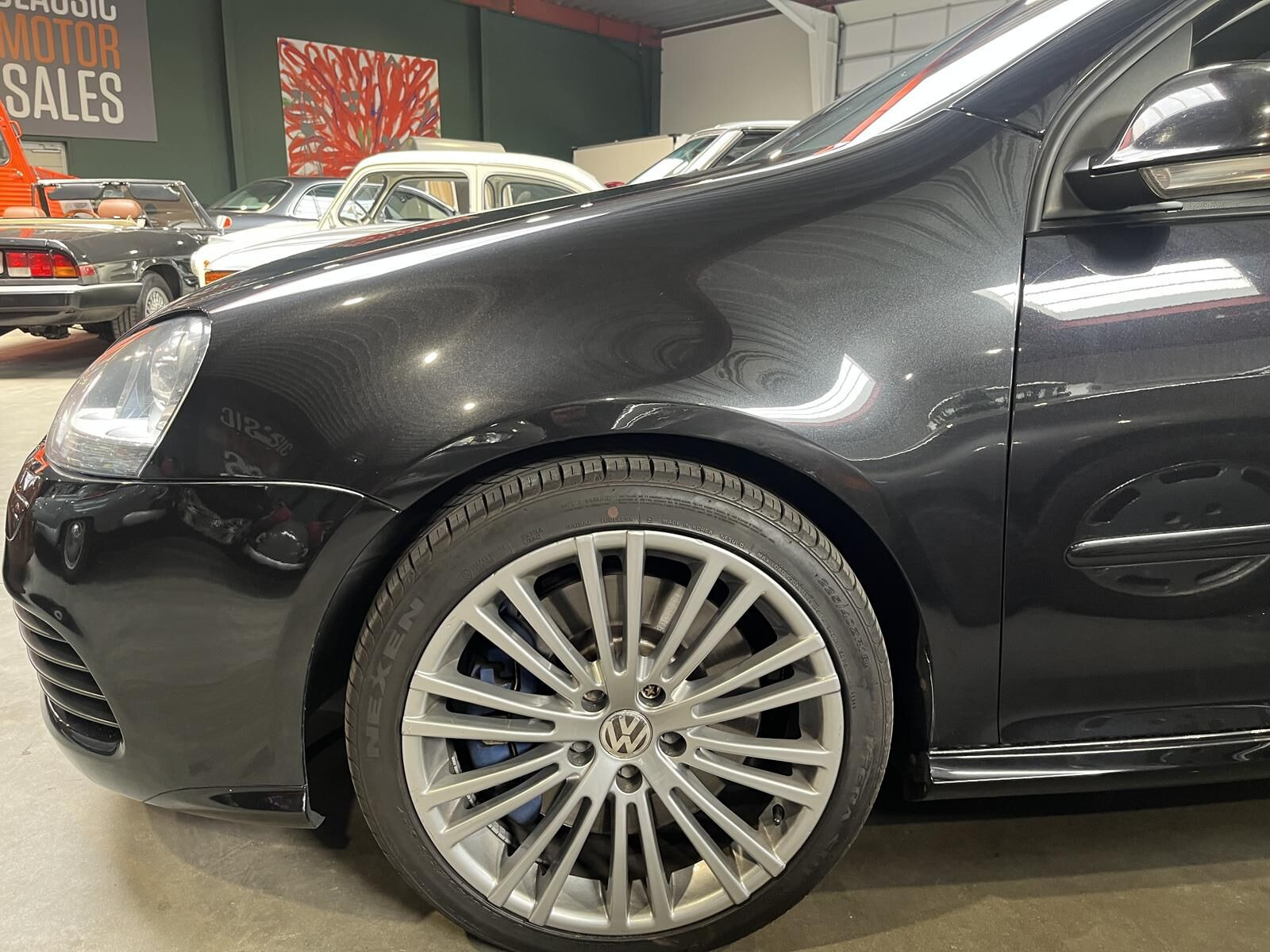 Sort VW Golf fra 2007