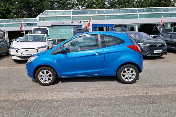Blå Ford Ka fra 2015
