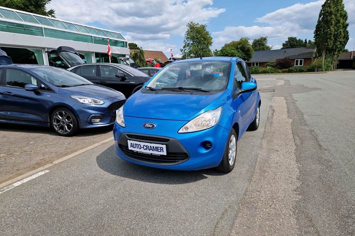 Blå Ford Ka fra 2015