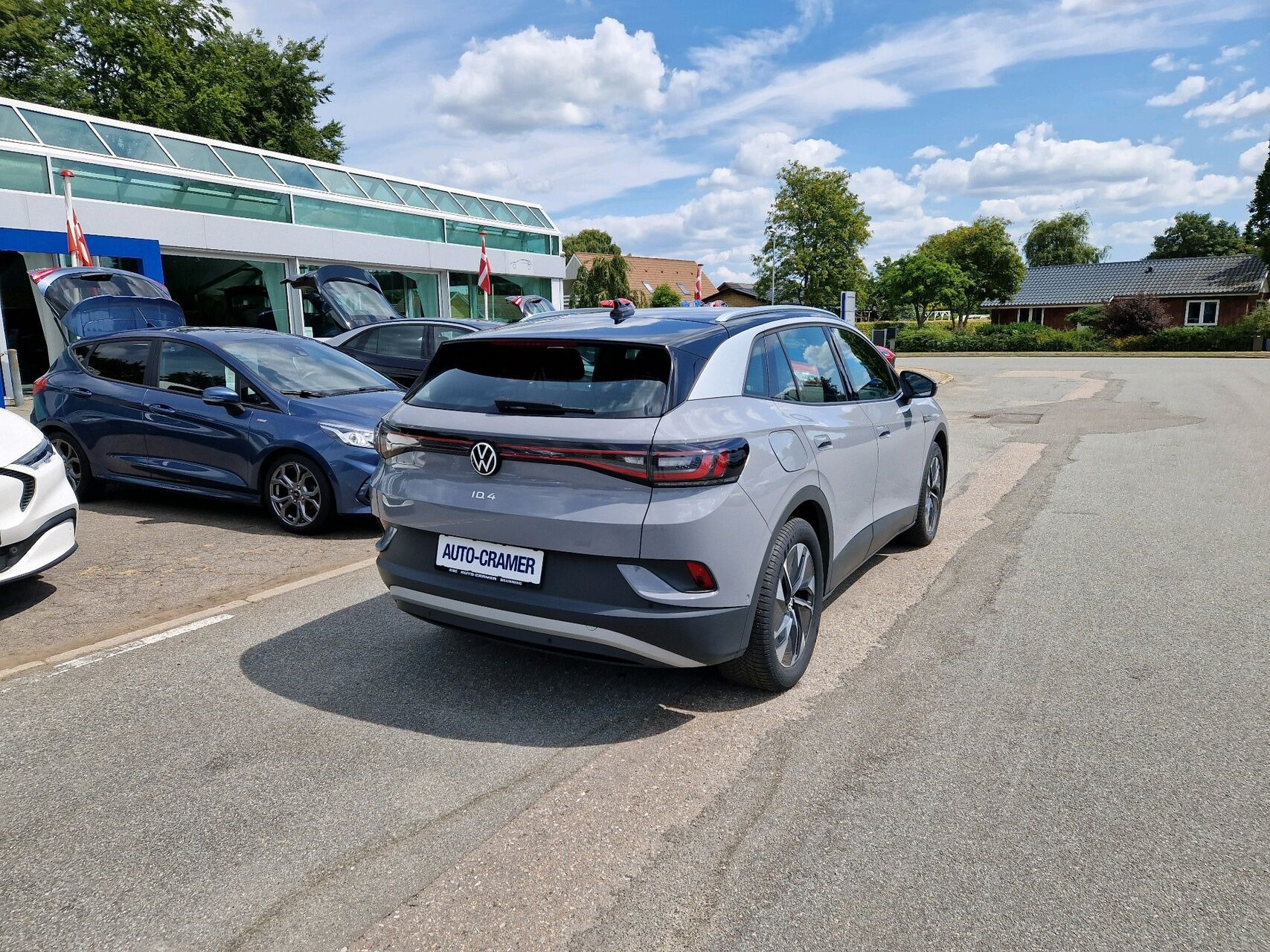 Grå VW ID.4 fra 2023
