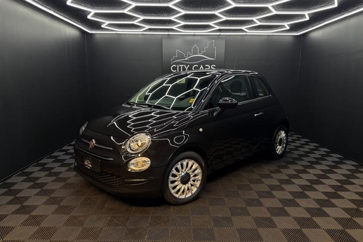 Sort Fiat 500 fra 2018