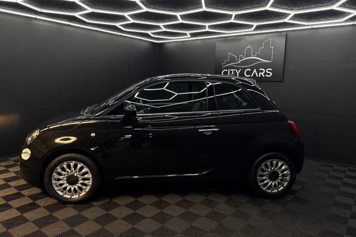Sort Fiat 500 fra 2018