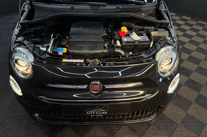 Sort Fiat 500 fra 2018