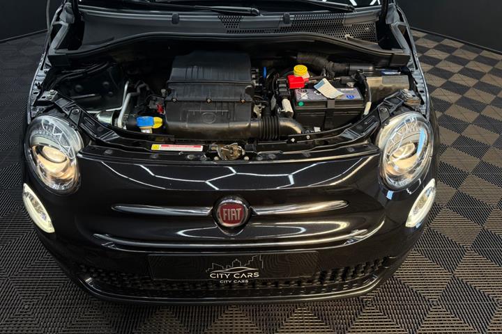 Sort Fiat 500 fra 2018