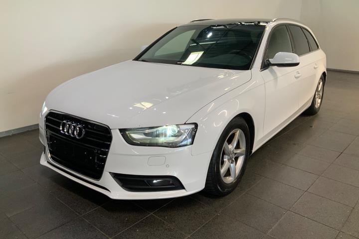 Hvid Audi A4 fra 2014