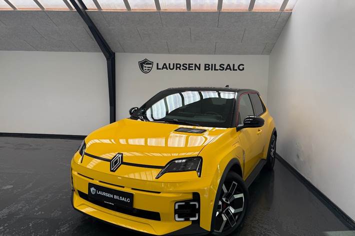 Gul Renault 5 E-Tech fra 2025