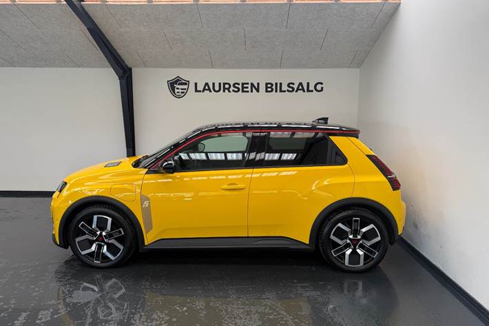 Gul Renault 5 E-Tech fra 2025