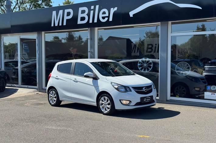 Hvid Opel Karl fra 2016