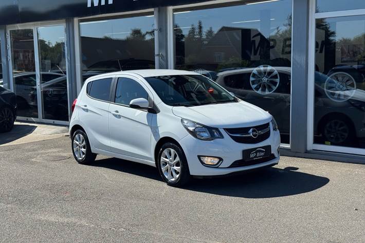 Hvid Opel Karl fra 2016