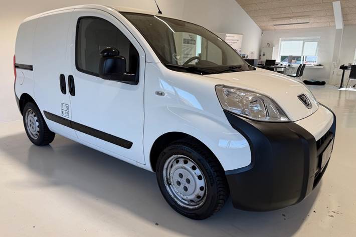 Hvid Peugeot Bipper fra 2016
