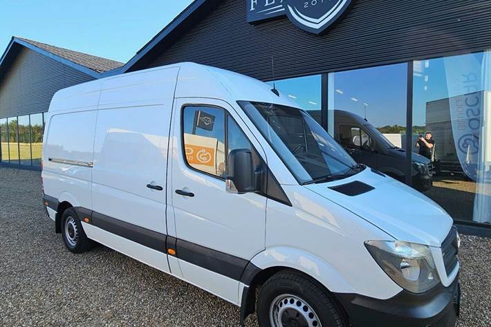 Hvid Mercedes Sprinter 316 fra 2014