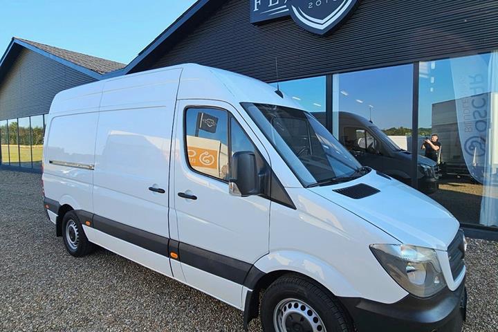 Hvid Mercedes Sprinter 316 fra 2014