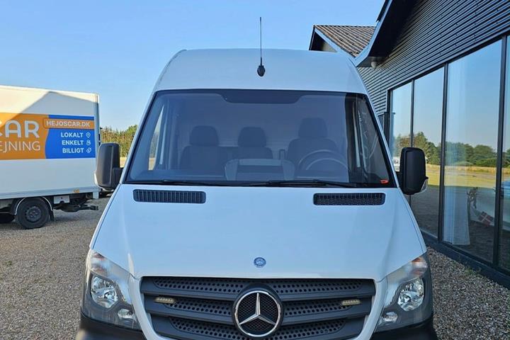 Hvid Mercedes Sprinter 316 fra 2014