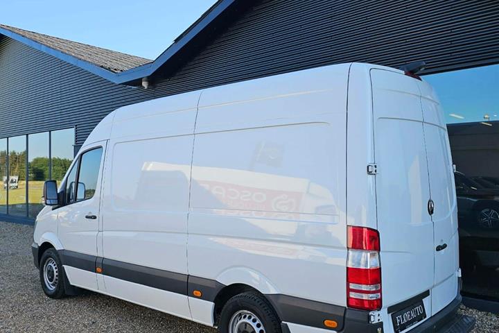 Hvid Mercedes Sprinter 316 fra 2014