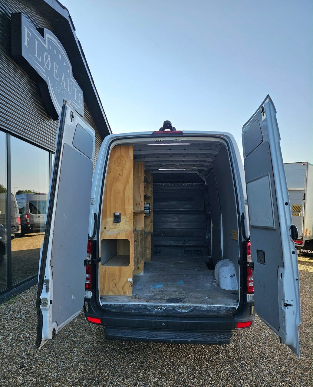 Hvid Mercedes Sprinter 316 fra 2014