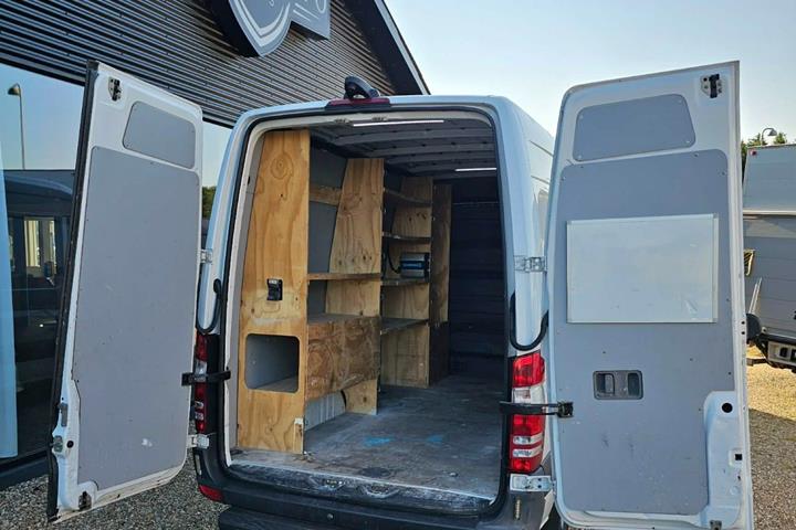 Hvid Mercedes Sprinter 316 fra 2014