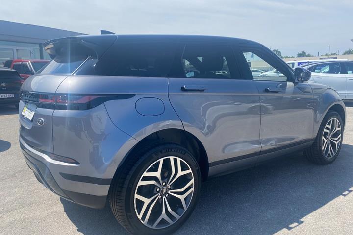 Grå Land Rover Range Rover evoque fra 2019