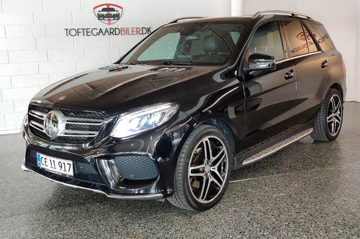 Sort Mercedes GLE350 d fra 2016