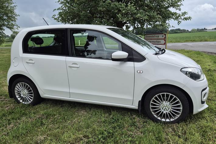 Hvid VW UP! fra 2016