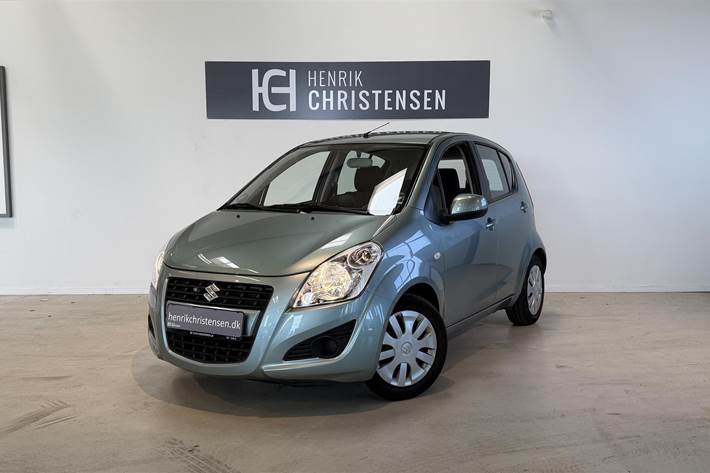 Grøn Suzuki Splash fra 2012