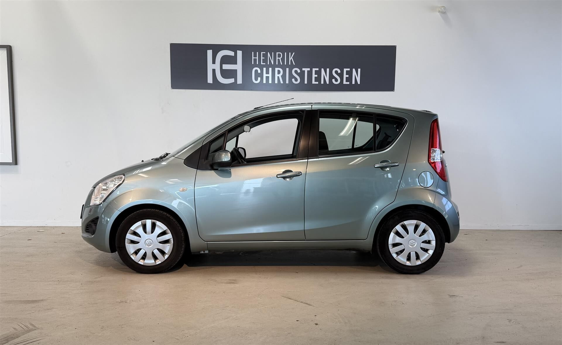 Grøn Suzuki Splash fra 2012