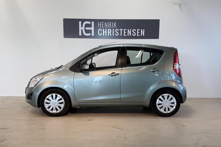 Grøn Suzuki Splash fra 2012