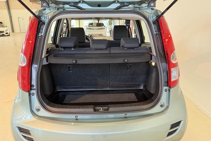 Grøn Suzuki Splash fra 2012