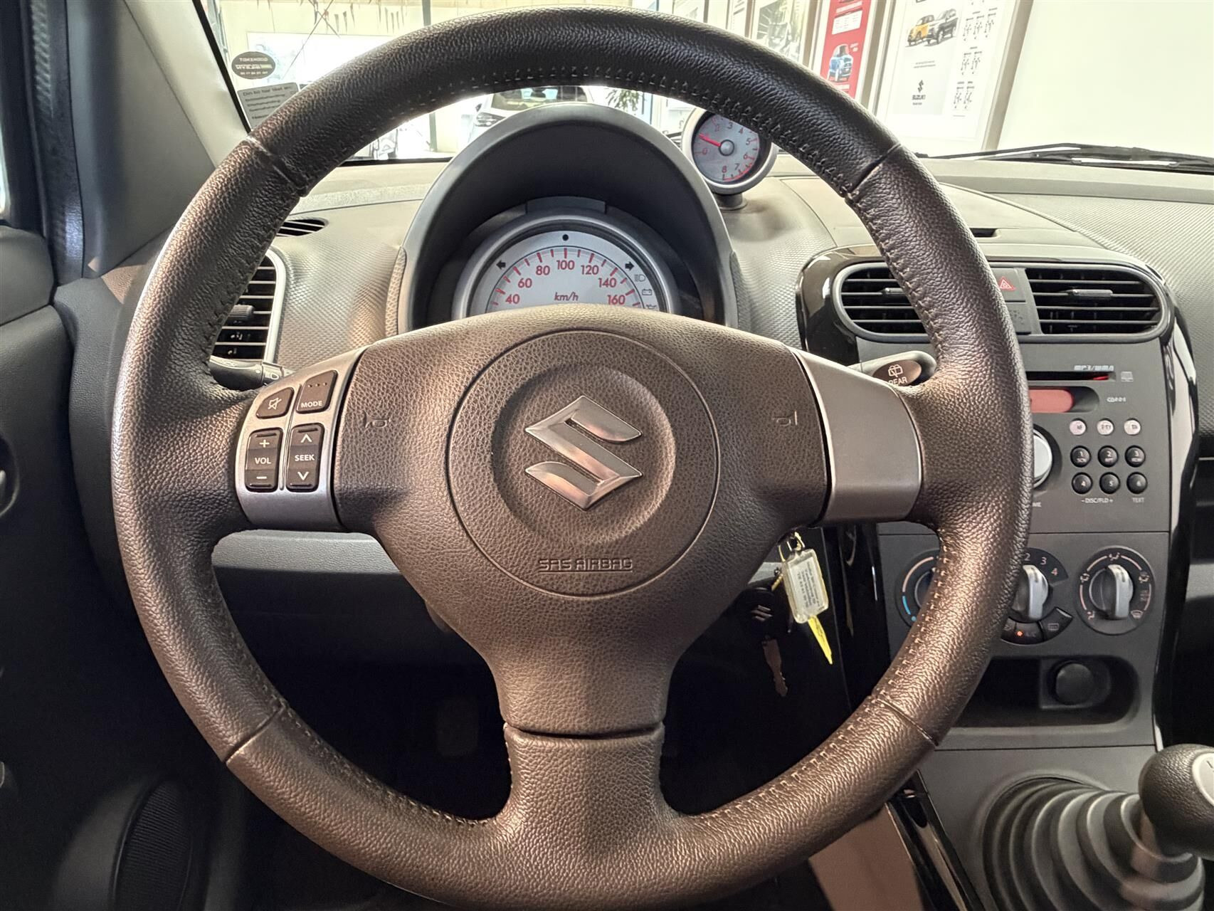 Grøn Suzuki Splash fra 2012