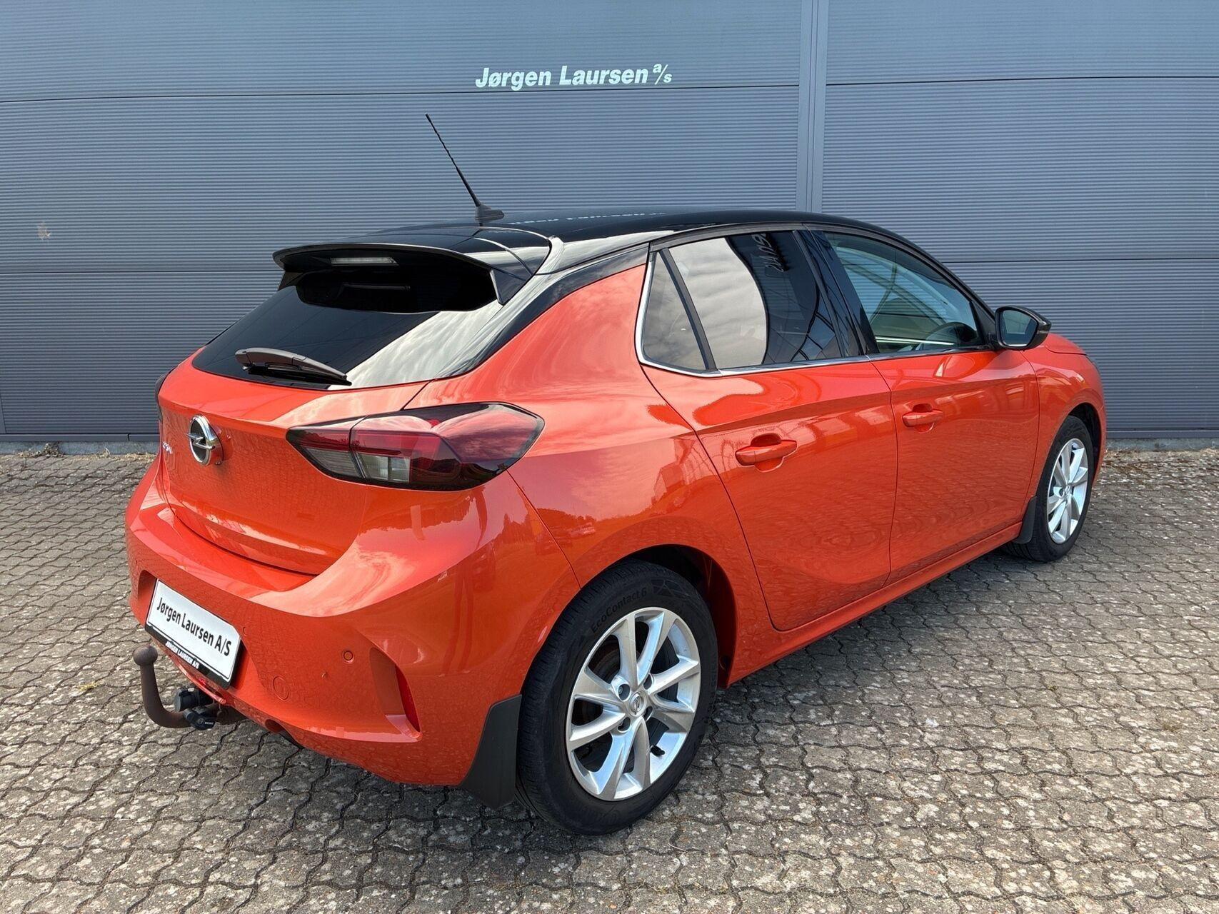 Orange Opel Corsa fra 2022