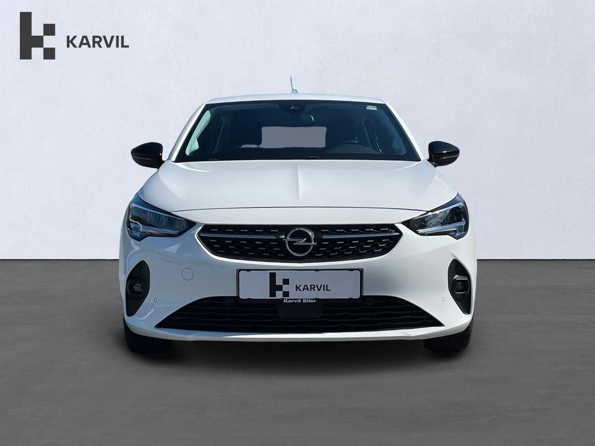 Hvid Opel Corsa-e fra 2023