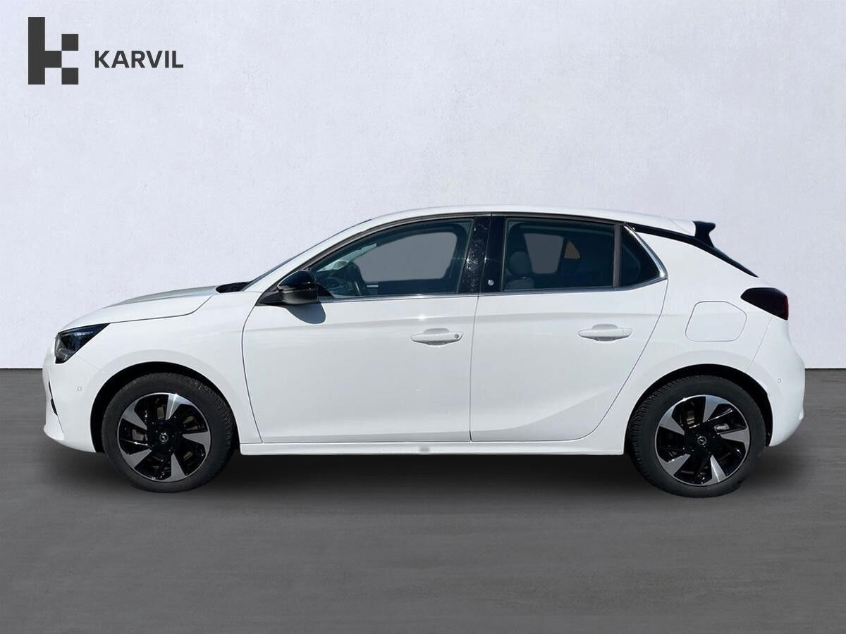 Hvid Opel Corsa-e fra 2023