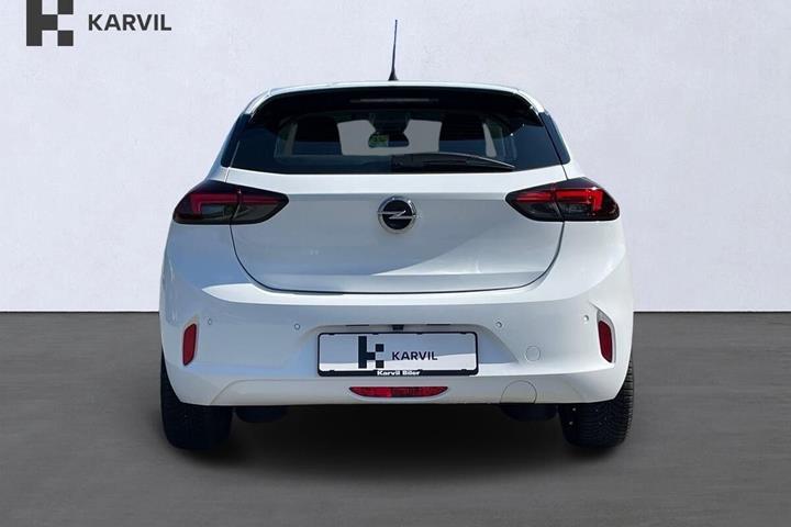 Hvid Opel Corsa-e fra 2023
