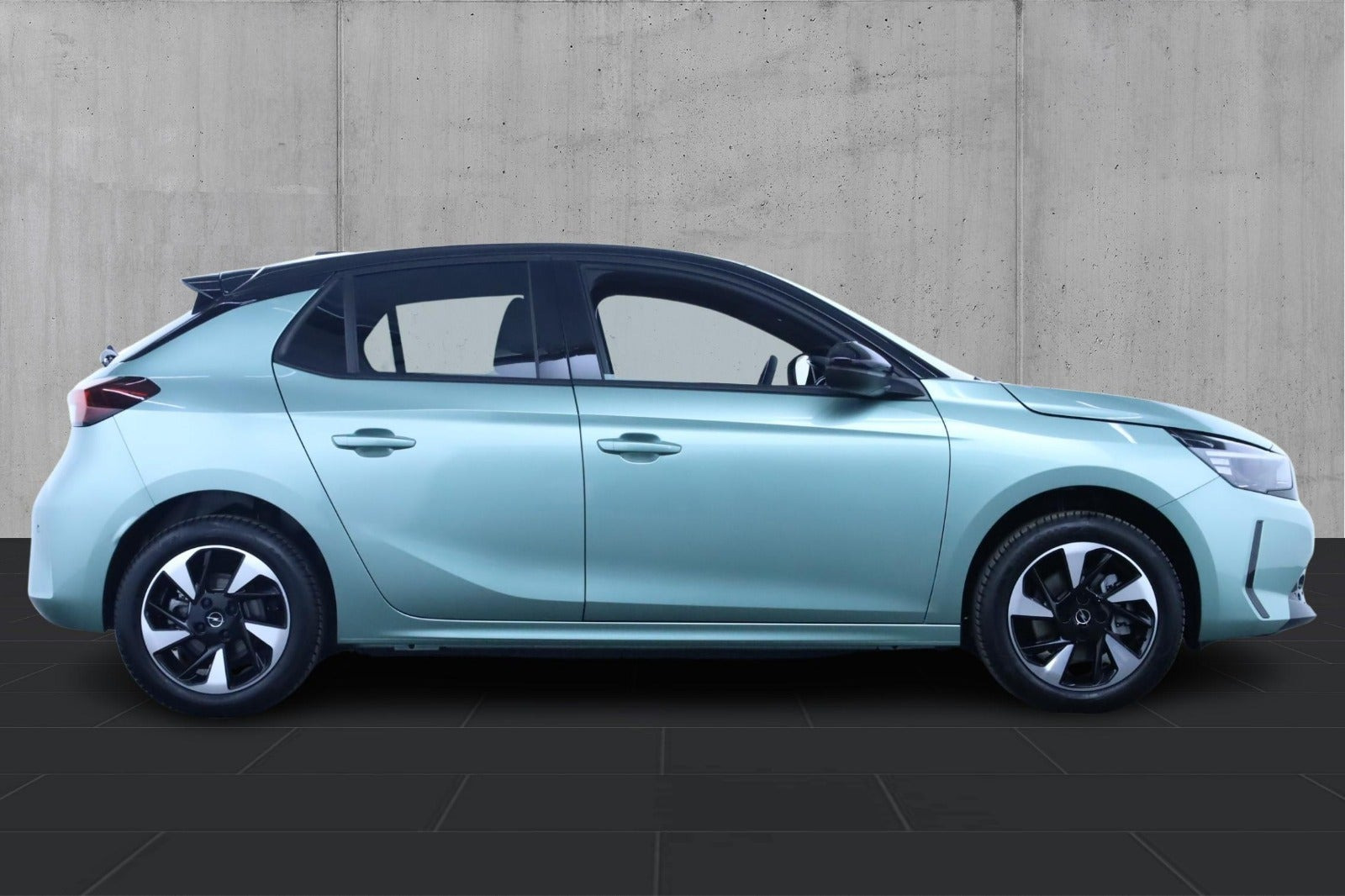 Grøn Opel Corsa-e fra 2026