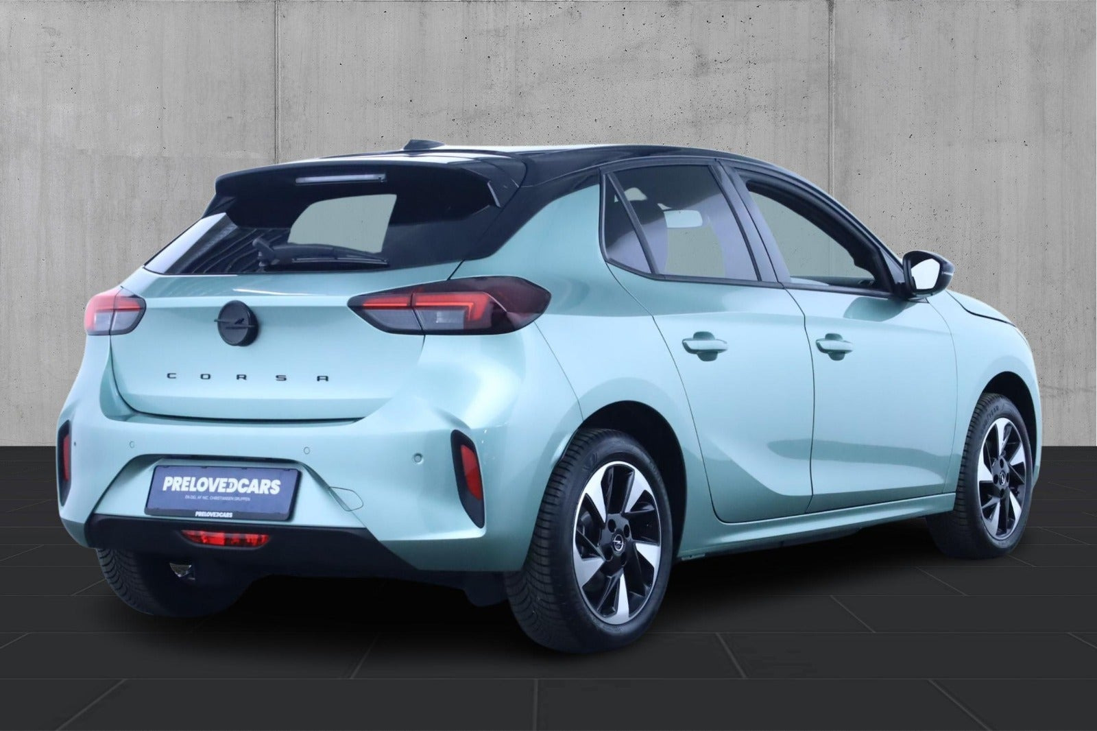 Grøn Opel Corsa-e fra 2026