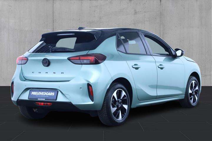 Grøn Opel Corsa-e fra 2026