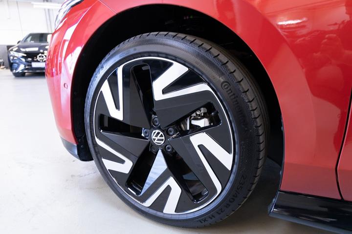 Rød VW ID.7 fra 2025